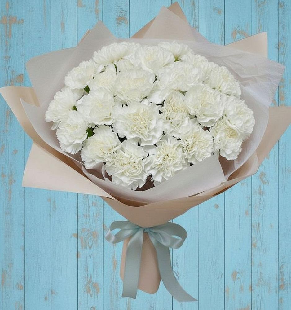 Букет цветов из: Гвоздики в Андревское