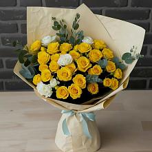 Букет цветов из:  Розы #REPLACE_PRED# Андревское