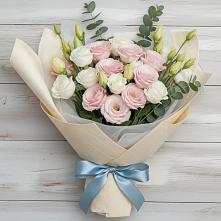 Букет цветов из:  Лизиантусы #REPLACE_PRED# Андревское