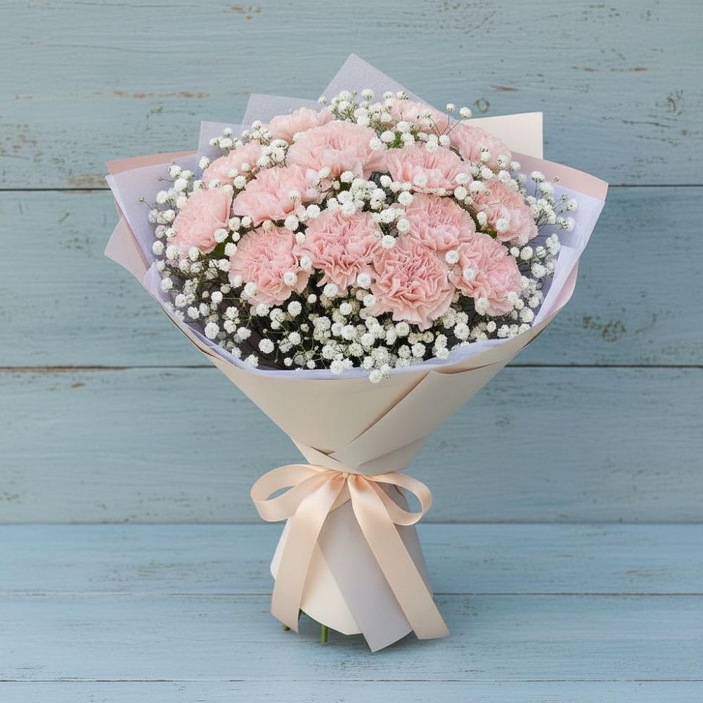 Букет цветов из: Гвоздики в Андревское