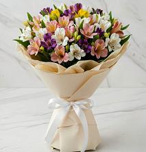 Букет цветов из:  Альстромерии в Андревское