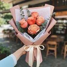 Букет цветов из:  Розы в Андревское