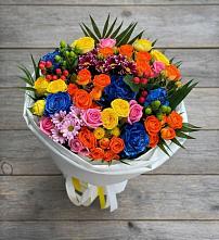 Букет цветов из:  Розы и Хризантемы в Андревское