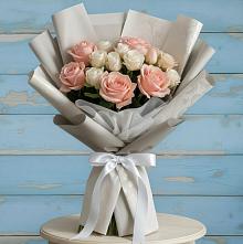 Букет цветов из:  Розы #REPLACE_PRED# Андревское
