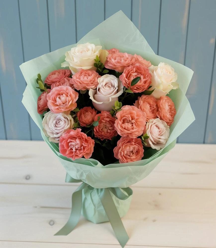 Букет цветов из: Розы в Андревское