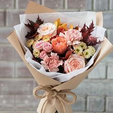 Букет цветов из:  Гвоздики, Хризантемы и Розы #REPLACE_PRED# Андревское