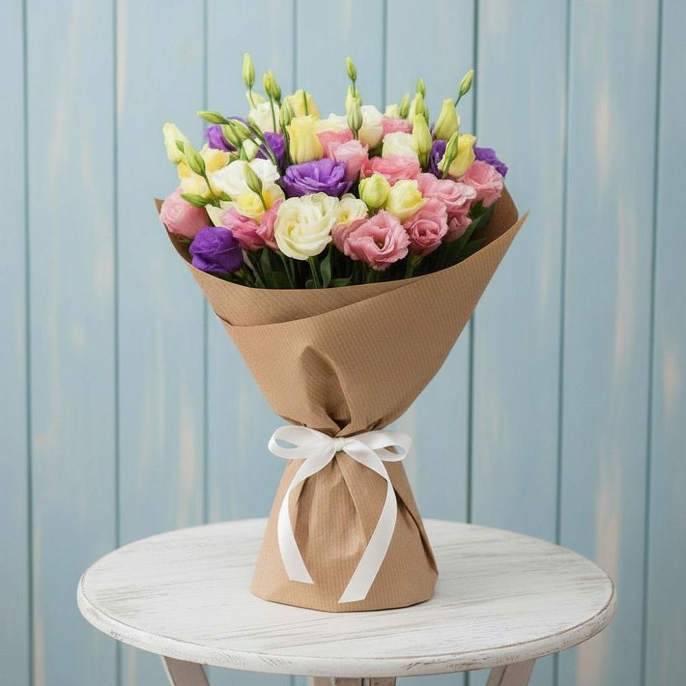 Букет цветов из: Лизиантусы в Андревское