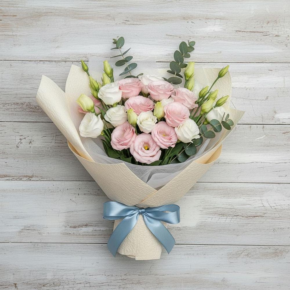 Букет цветов из: Лизиантусы в Андревское