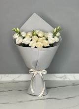 Букет цветов из:  Розы и Лизиантусы #REPLACE_PRED# Андревское